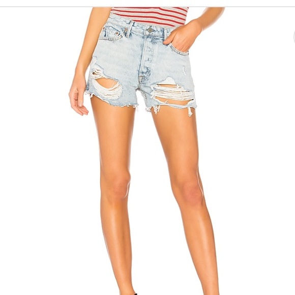 GRLFRND Pants - HELENA HIGH RISE STRAIGHT LEG SHORTS BRAND NEW!!